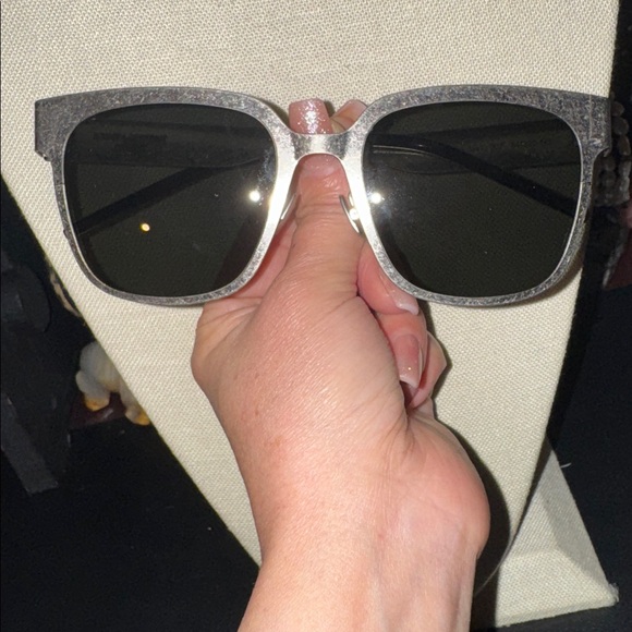 YSL Yves Saint Laurent SLM41 Metal Sunglasses - Picture 2 of 7